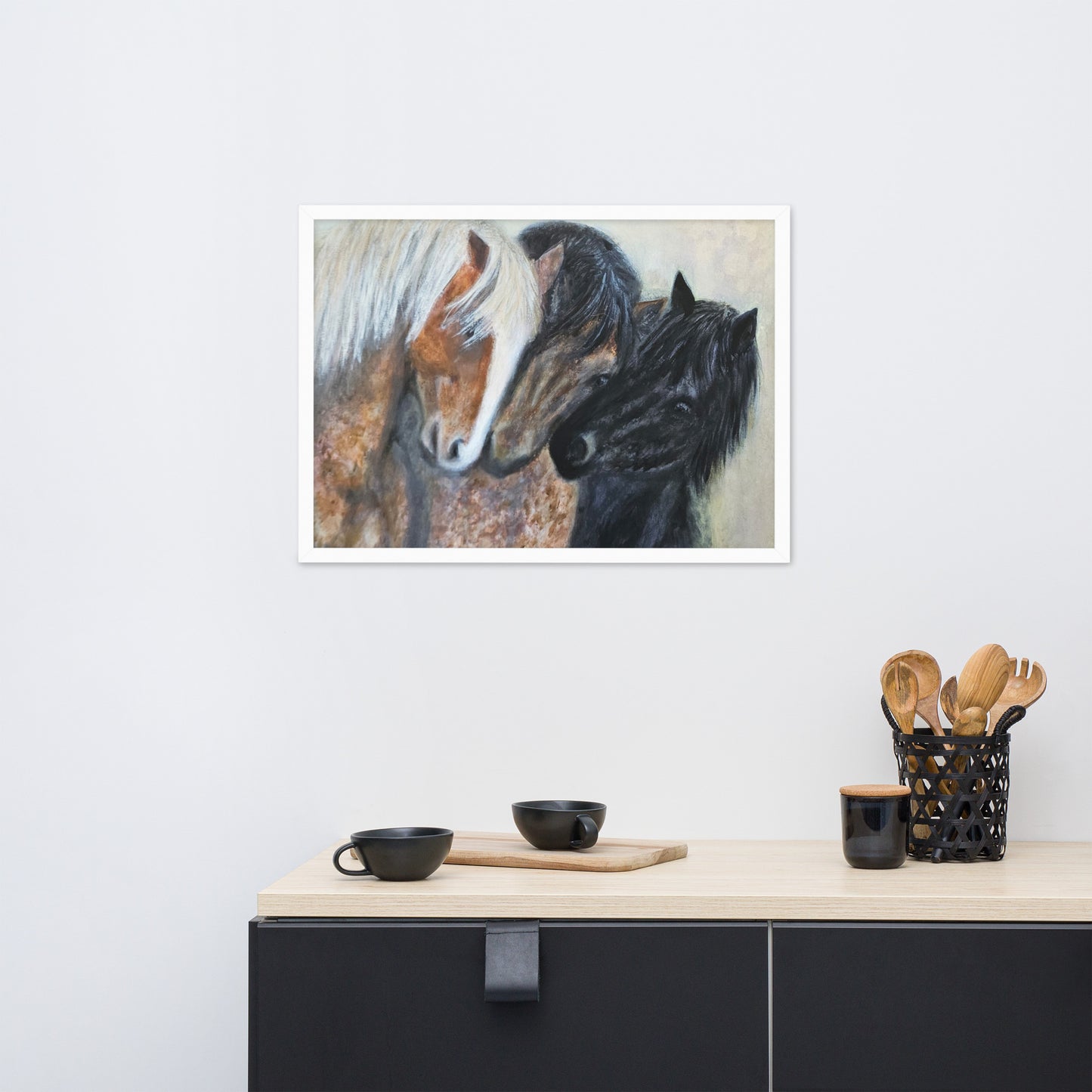 Print med ramme - Treenighed (flere varianter)