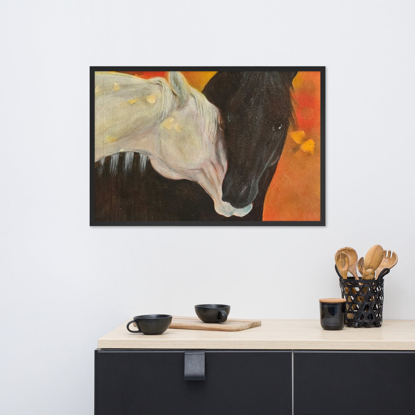 Framed Art Poster - Comfort