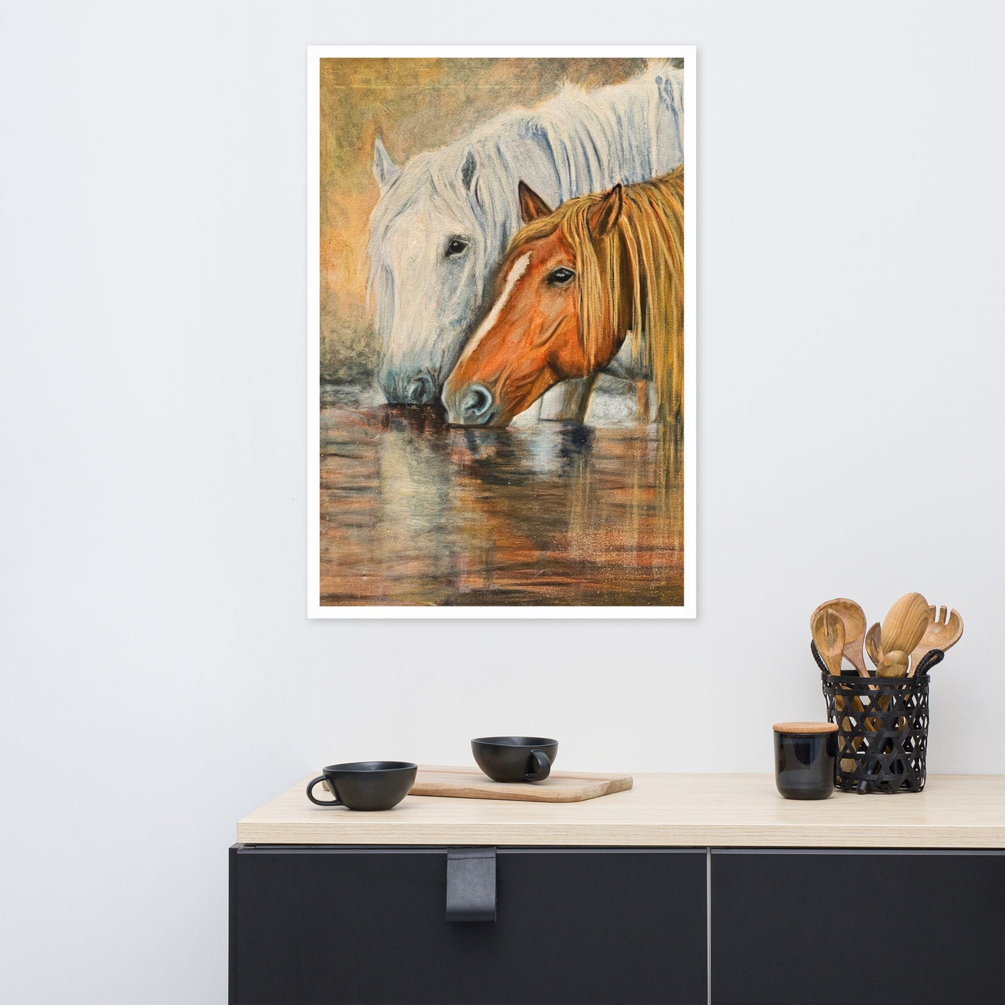 Framed Art Poster - Togetherness