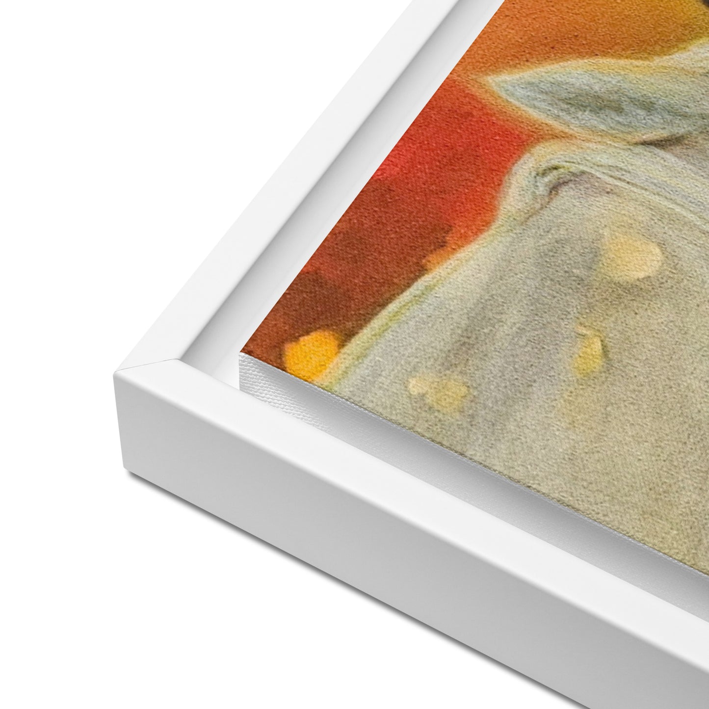 Framed Canvas Art Print - Comfort