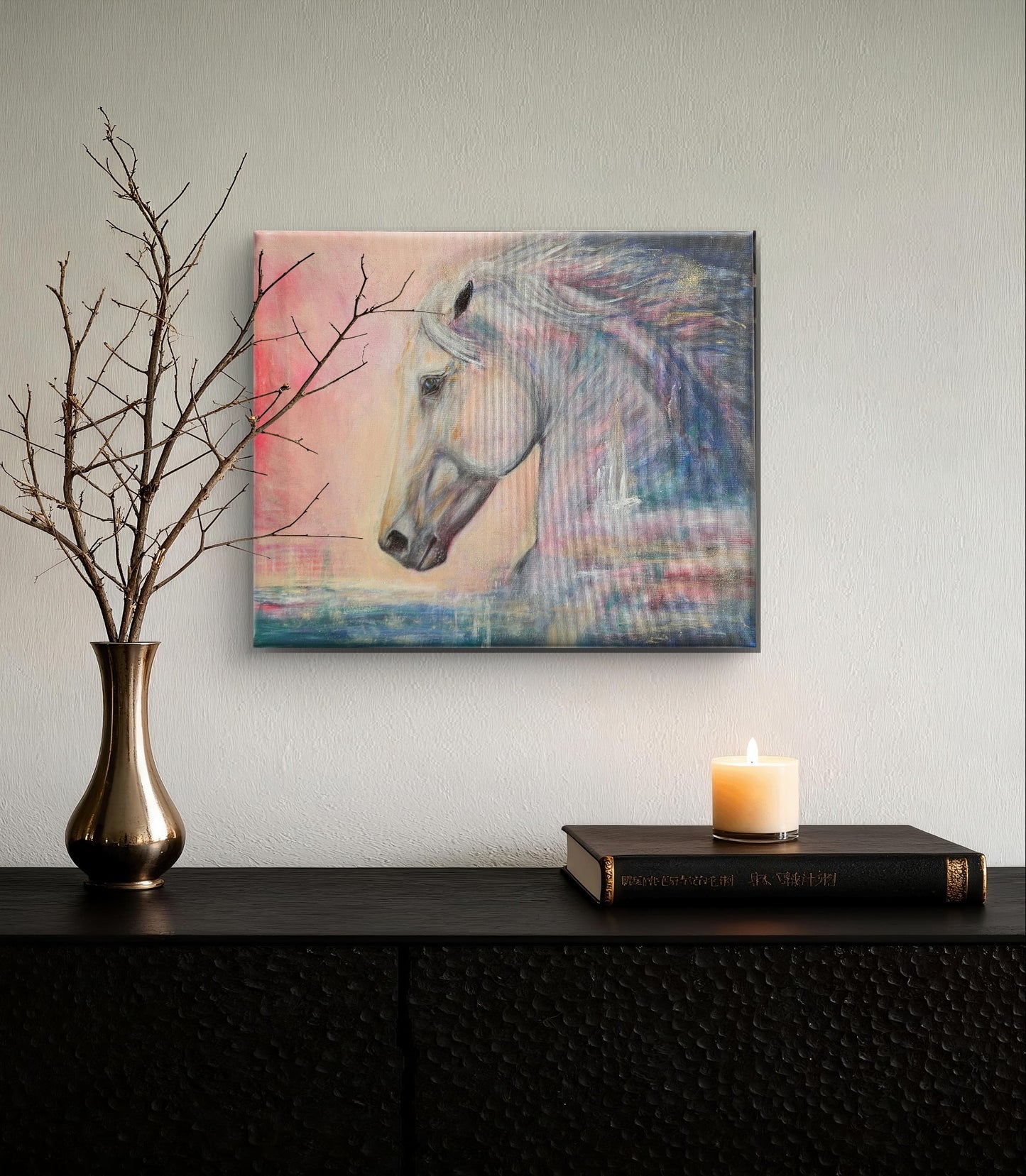 Original painting "Egen Kraft" 60x50 cm