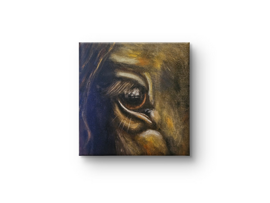 Original painting "Wisdom" 26.5x26.5 cm