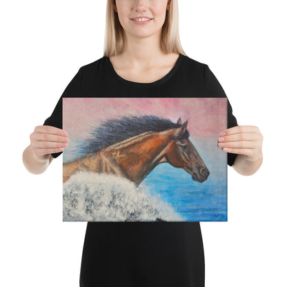 Canvas Art Print - The Wave of Freedom