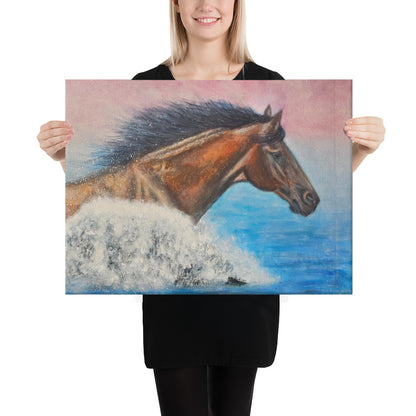 Canvas Art Print - The Wave of Freedom