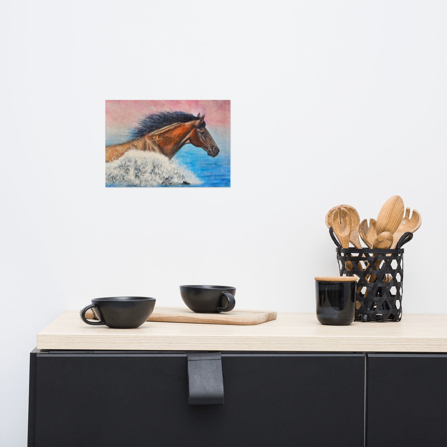 Kunstplakat - Frihedens Bølge (3 størrelser)