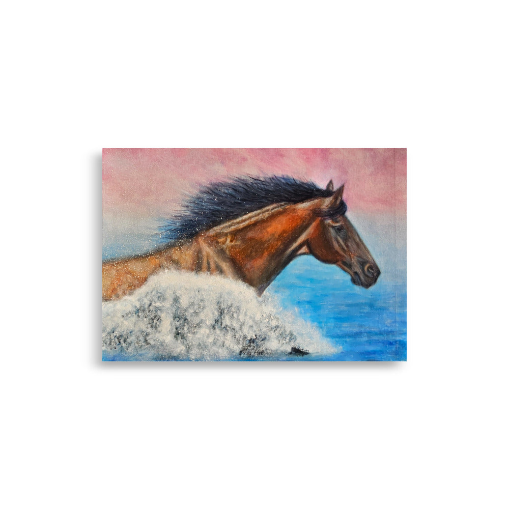 Kunstplakat - Frihedens Bølge (3 størrelser)