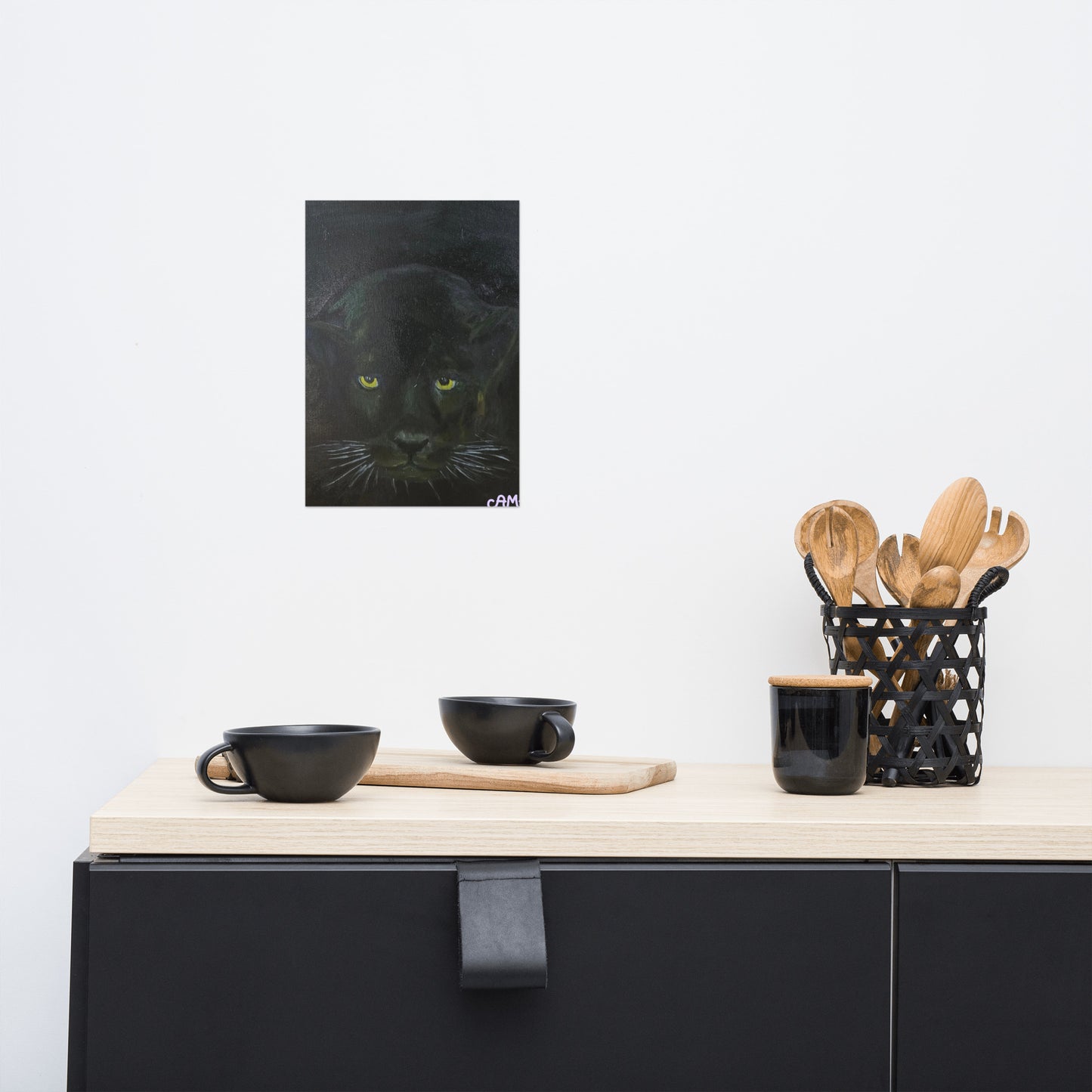 Kunstplakat - Ud af Mørket (3 størrelser)