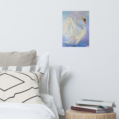 Kunstplakat - Svanens Styrke (3 størrelser)