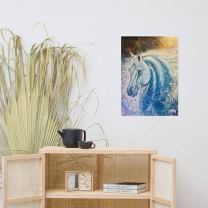 Kunstplakat - Galaksens Kilde (3 størrelser)