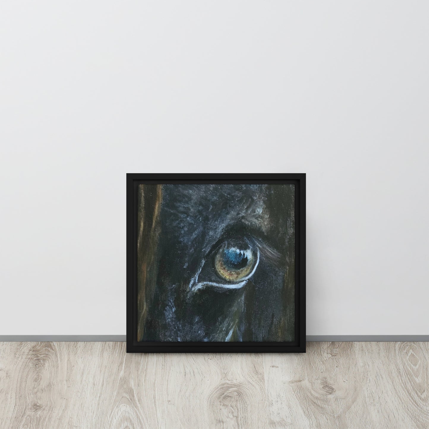 Framed Canvas Art Print - Mirror of the Soul