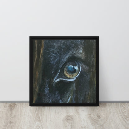 Framed Canvas Art Print - Mirror of the Soul