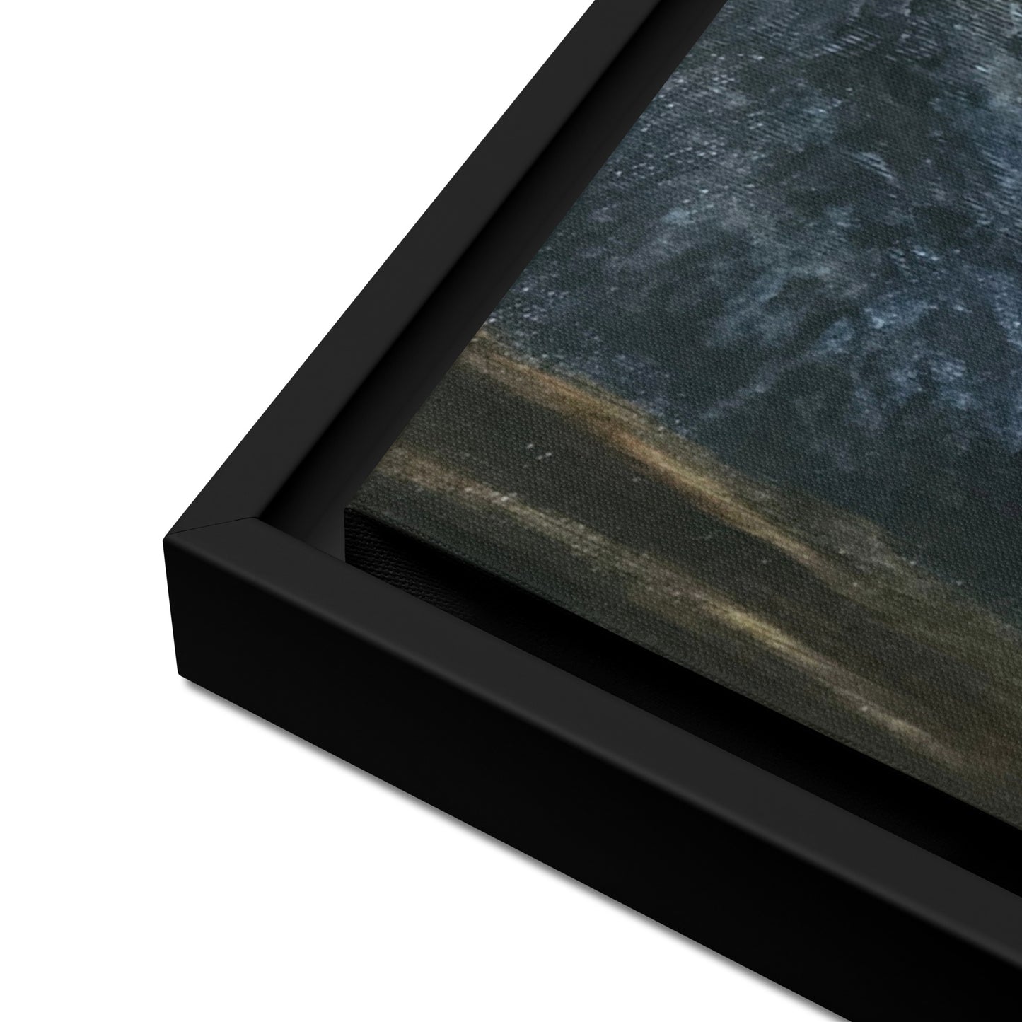 Framed Canvas Art Print - Mirror of the Soul