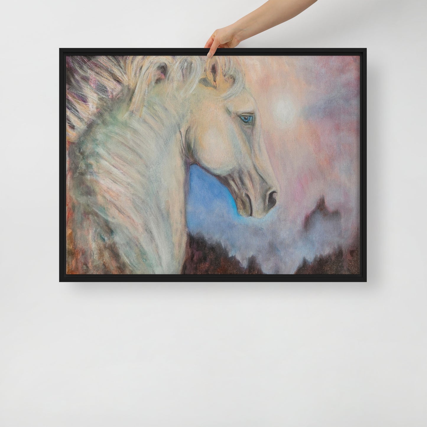 Framed canvas Art Print - In Your Own Light