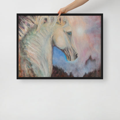 Framed canvas Art Print - In Your Own Light