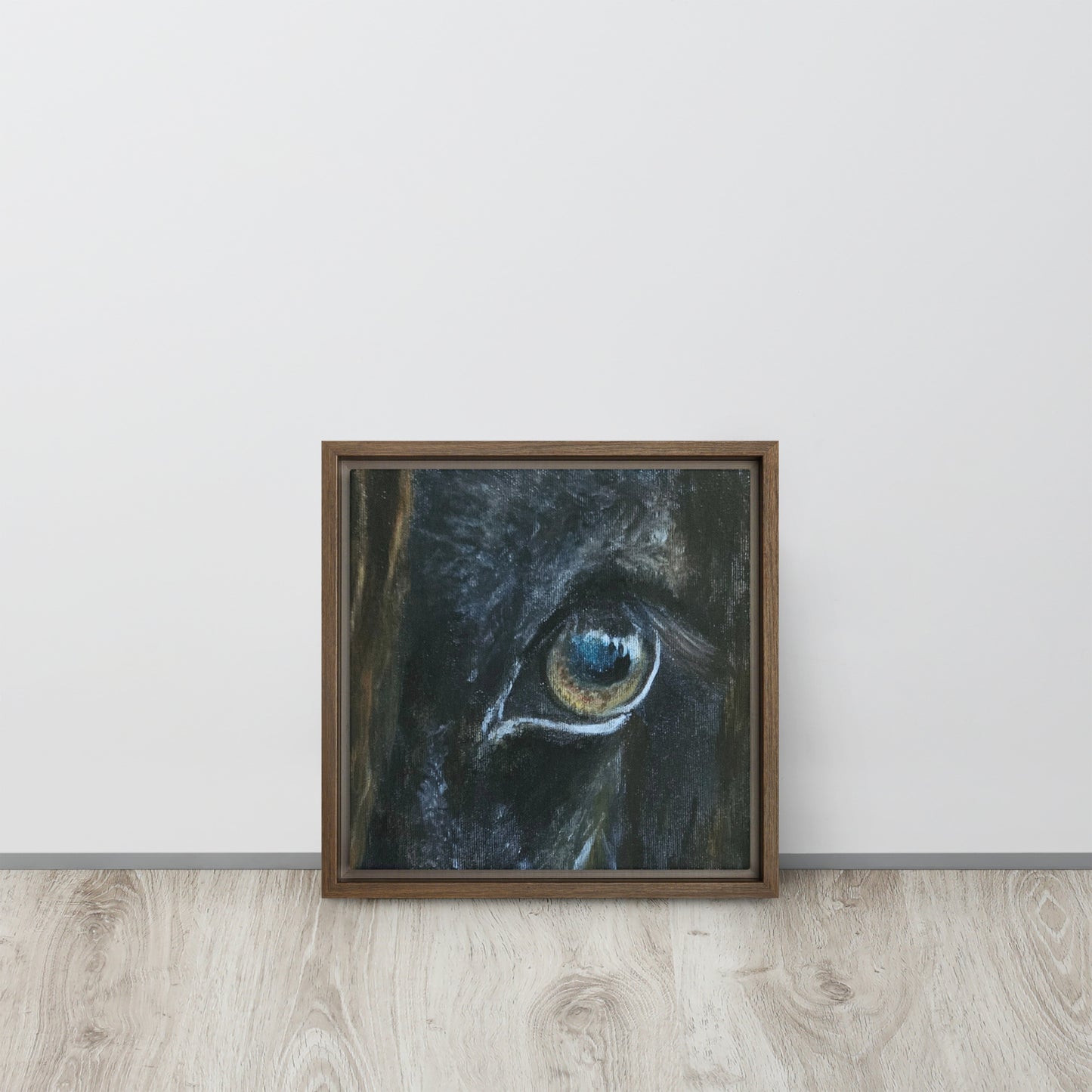 Framed Canvas Art Print - Mirror of the Soul