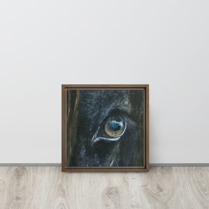 Framed Canvas Art Print - Mirror of the Soul