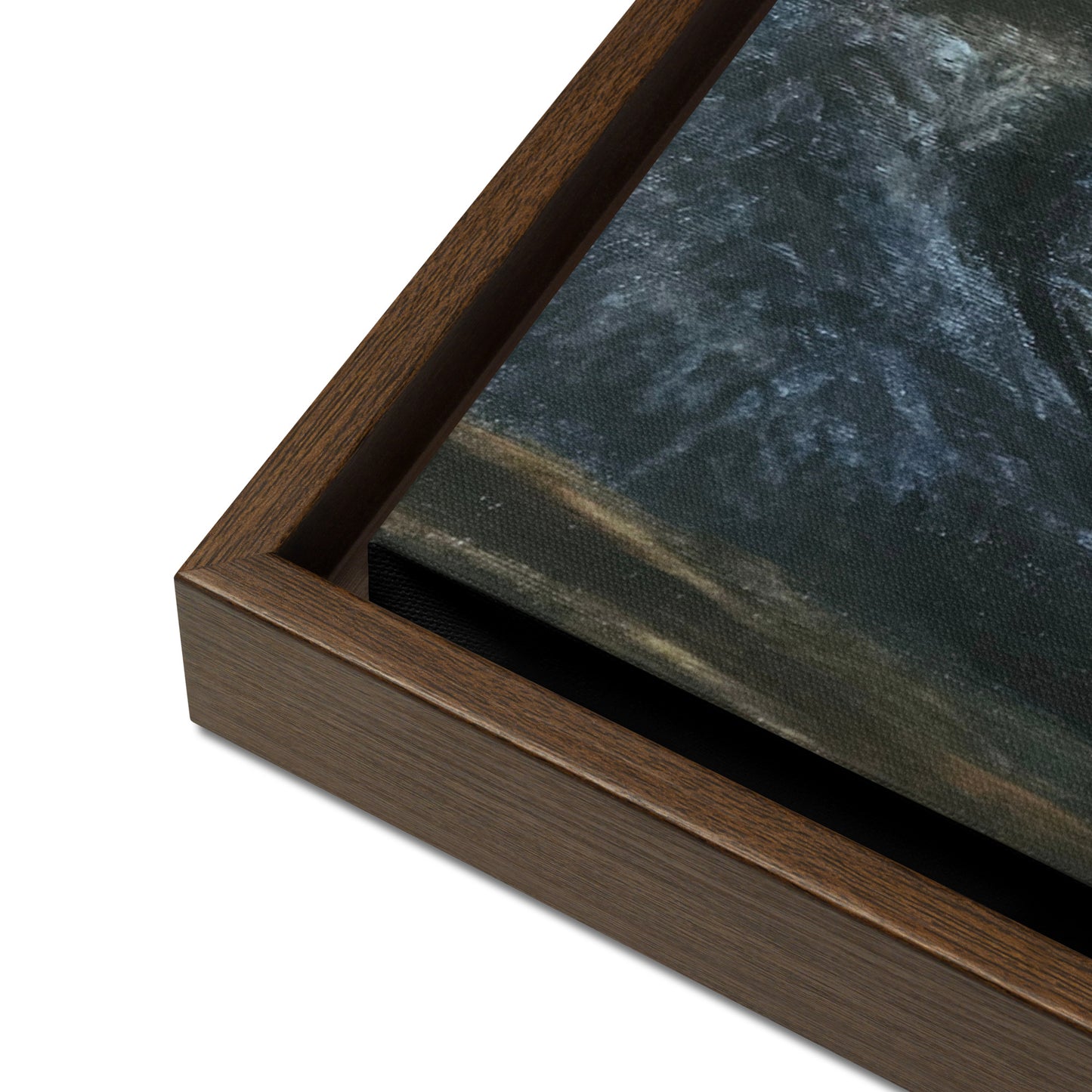 Framed Canvas Art Print - Mirror of the Soul