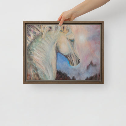 Framed canvas Art Print - In Your Own Light