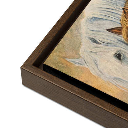 Framed Canvas Art Print - Togetherness