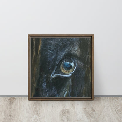Framed Canvas Art Print - Mirror of the Soul