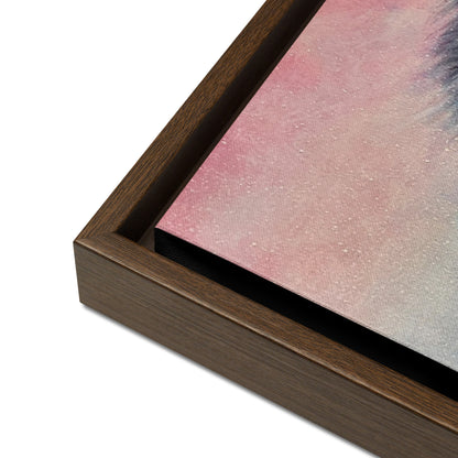 Framed Canvas Art Print - The Wave of Freedom