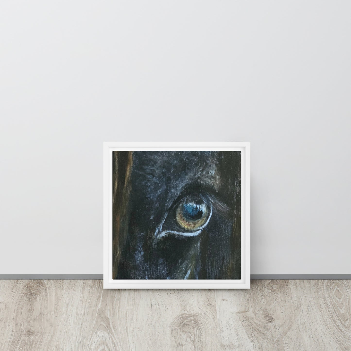 Framed Canvas Art Print - Mirror of the Soul