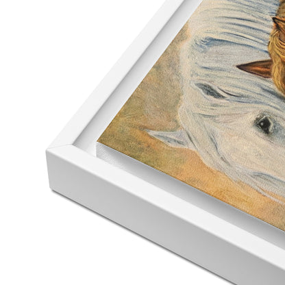 Framed Canvas Art Print - Togetherness