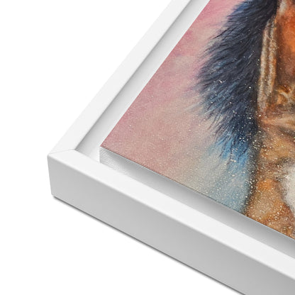 Framed Canvas Art Print - The Wave of Freedom