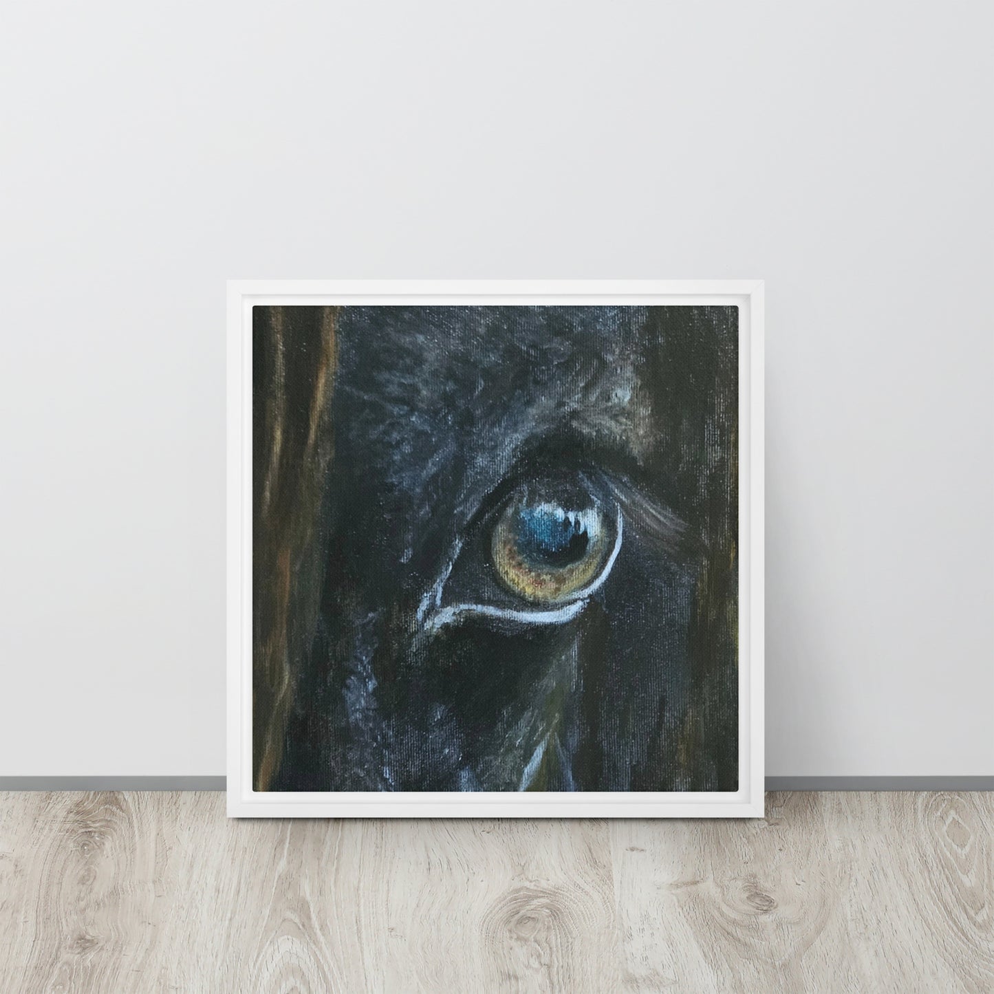 Framed Canvas Art Print - Mirror of the Soul