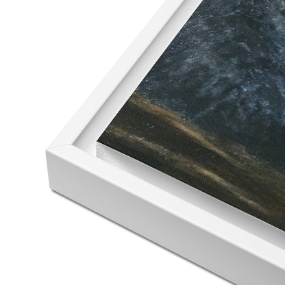 Framed Canvas Art Print - Mirror of the Soul