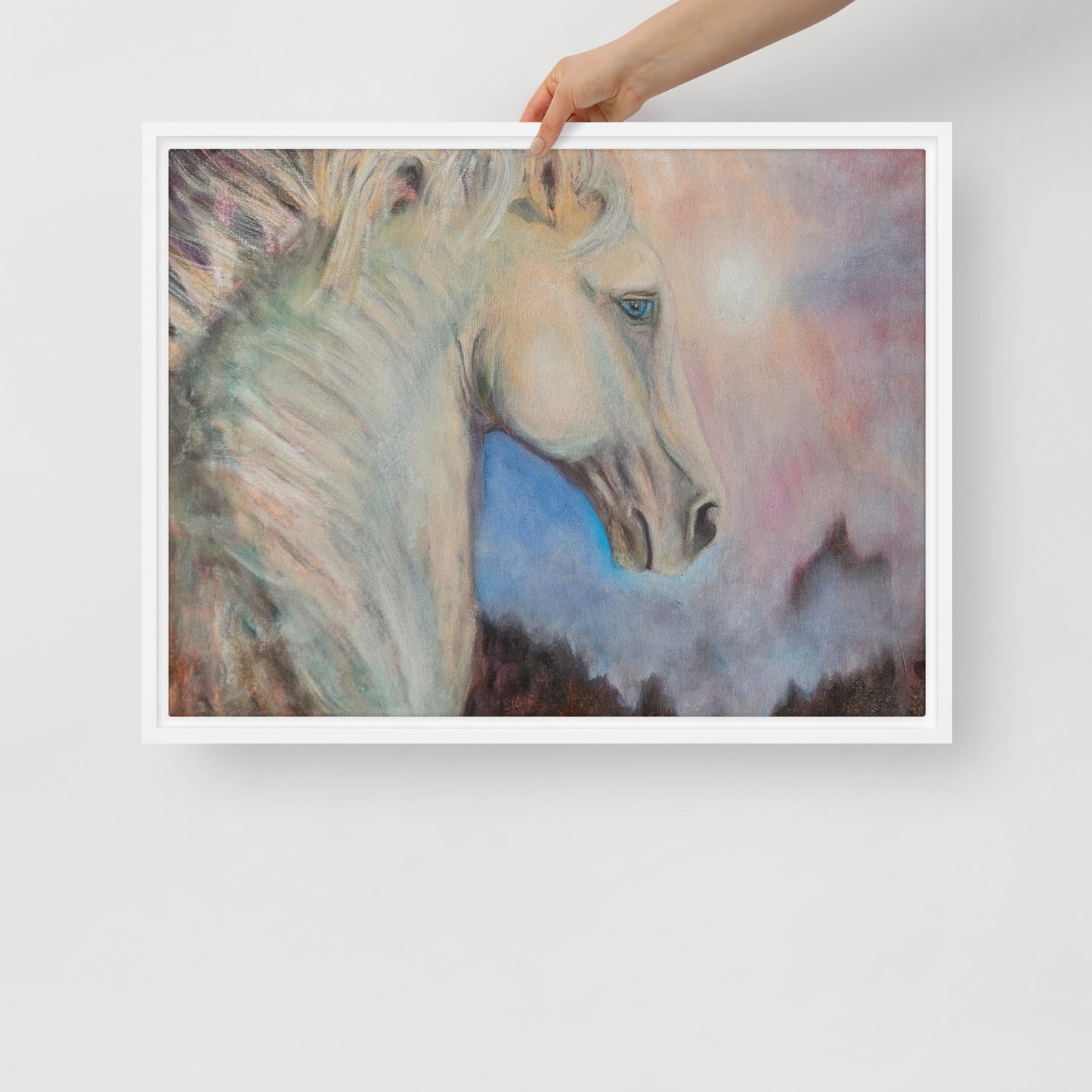 Framed canvas Art Print - In Your Own Light