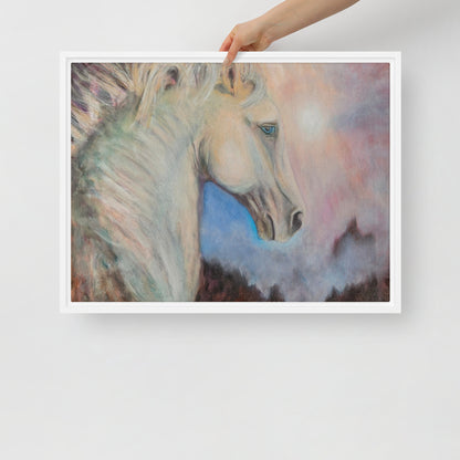 Framed canvas Art Print - In Your Own Light