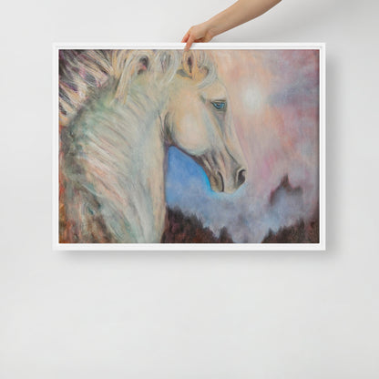 Framed canvas Art Print - In Your Own Light