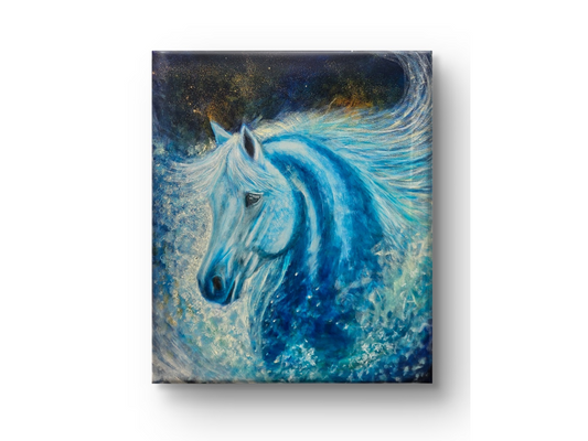 Original painting "The Source of the Galaxy" 60x70 cm