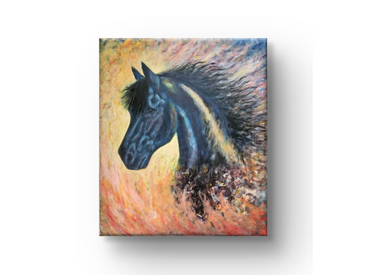 Original painting "Soul of Fire" 60x70 cm